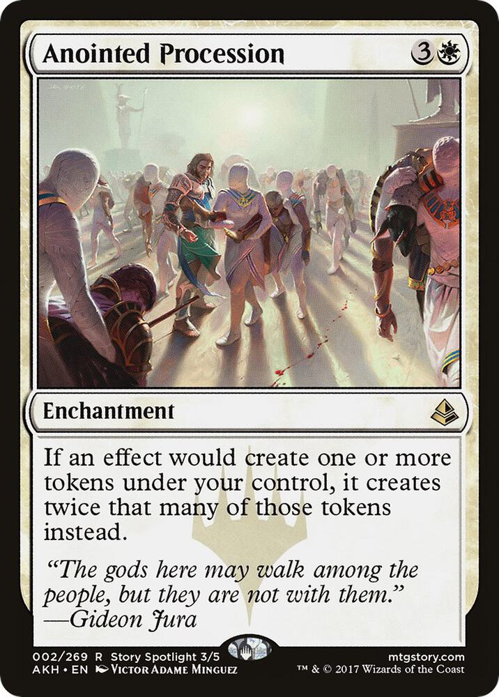 Anointed Procession - Amonkhet (AKH) - 2 - NM