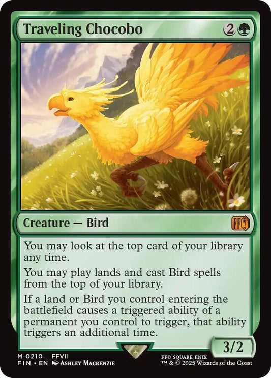 Traveling Chocobo - FINAL FANTASY (FIN) - 210 - NM