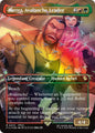 Barret, Avalanche Leader (Borderless) (Chocobo Track Foil) - Commander: FINAL FANTASY (FIC) - 472 - NM