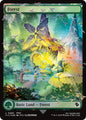 Forest (Chocobo Track Foil) - Commander: FINAL FANTASY (FIC) - 482 - NM