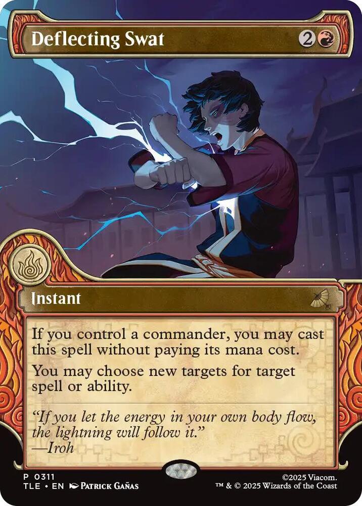 Deflecting Swat (Showcase) - Avatar: The Last Airbender: Eternal-Legal (TLE) - 311 - NM