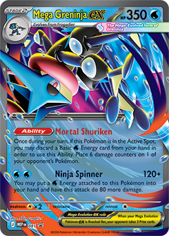 Pokemon TCG [ME04] Mega Greninja Ex Premium Collection