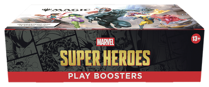 Magic: The Gathering | Marvel Super Heroes Play Booster Box | 30 Packs | Collectible Trading Card Game