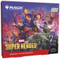 Magic: The Gathering | Marvel Super Heroes Scene Box - Villains Unleashed | 6 Foil Borderless Scene Cards, 6 Art Cards, 3 Play Boosters + Display Easel