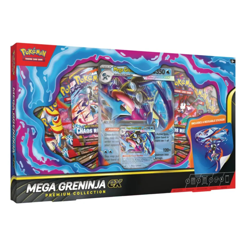 Pokemon TCG [ME04] Mega Greninja Ex Premium Collection
