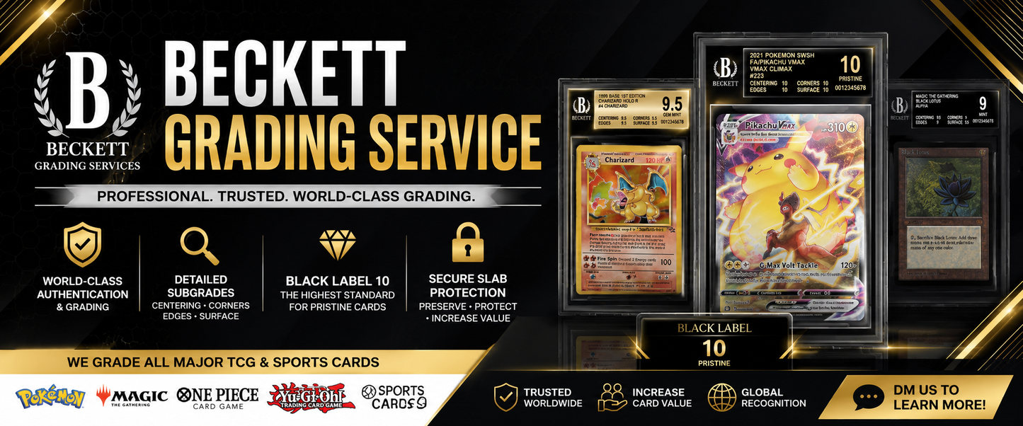 BECKETT Card Grading (BASE with Subgrade)