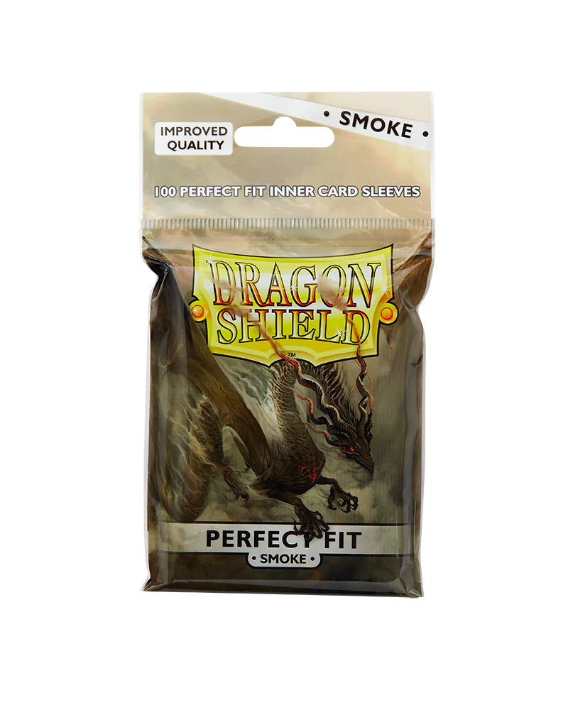 Dragon Shield Perfect Fit Smoke (100 ct in bag)