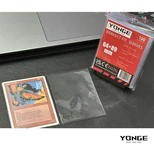 Perfect Fit Sleeves Yonge Power Your Play 64x89mm