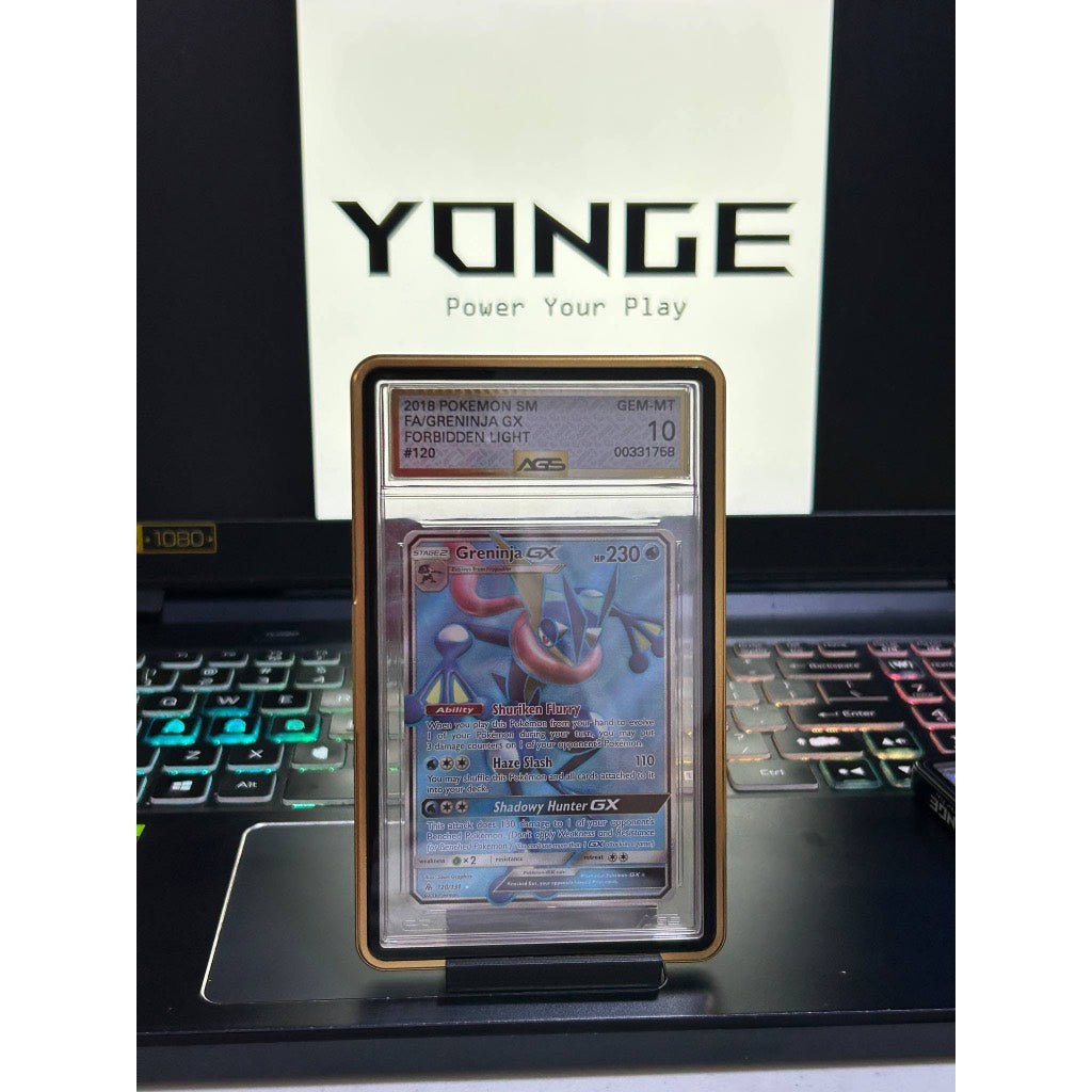 GRADED CARD CASE (LOCK TYPE) PSA /AGS/CGC - PREMIUM SLAB PROTECTOR with Cover Lock and UV Protection