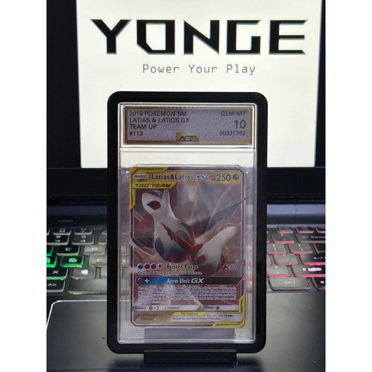 GRADED CARD CASE (LOCK TYPE) PSA /AGS/CGC - PREMIUM SLAB PROTECTOR with Cover Lock and UV Protection