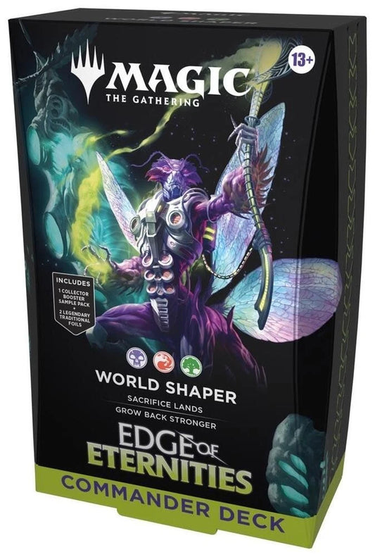 Magic: The Gathering Edge of Eternities Commander Deck Bundle - World Shaper